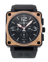 Bell and Ross BR01-94 Chronograph Pink Gold & Carbon